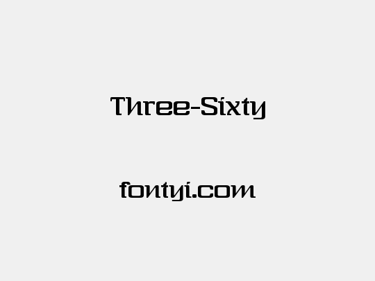 Three-Sixty