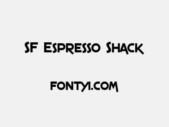 SF Espresso Shack