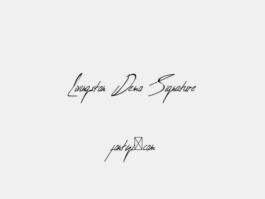 Livingston Demo Signature