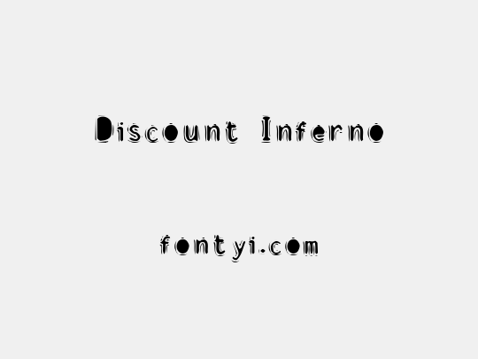 Discount Inferno