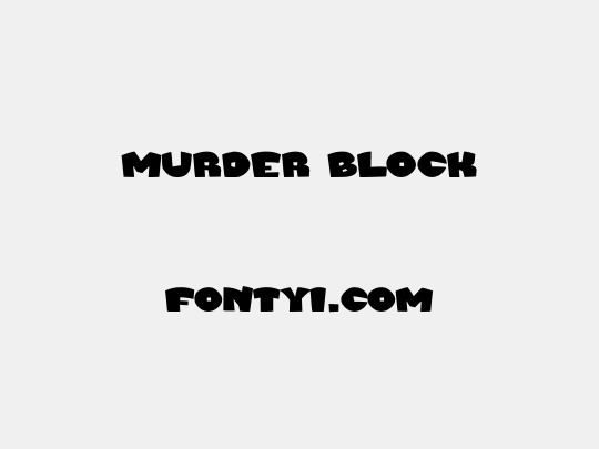 Murder Block