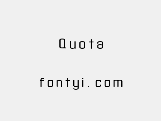Quota