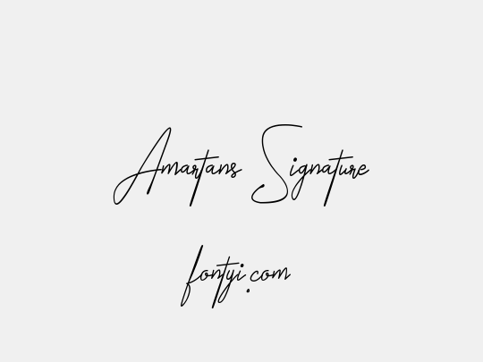 Amartans Signature