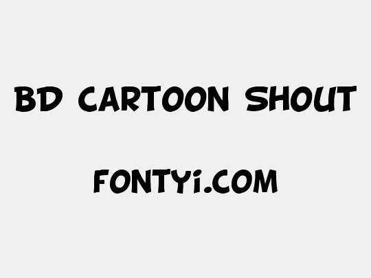 BD Cartoon Shout