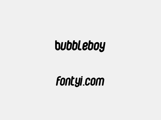 Bubbleboy