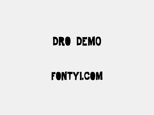 Dro DEMO