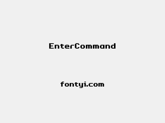 EnterCommand
