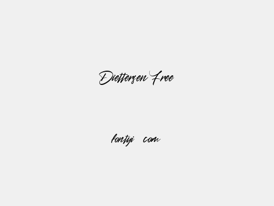 Diettersen Free
