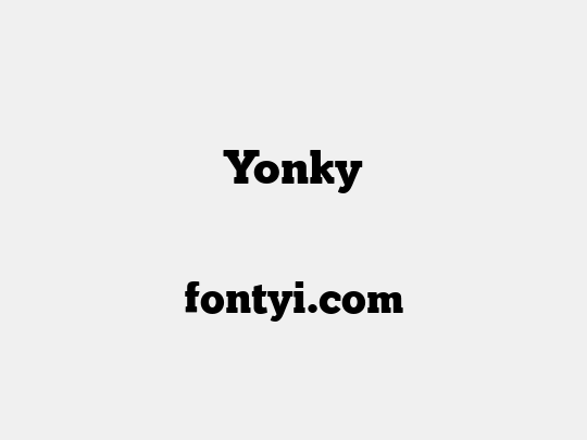 Yonky