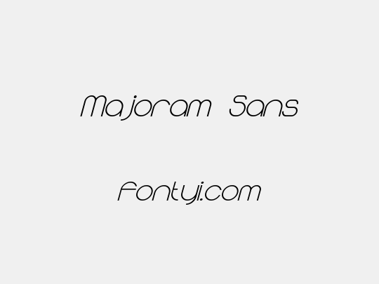 Majoram Sans