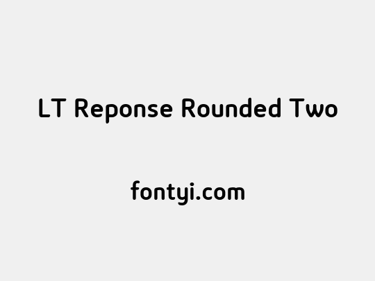 LT Reponse Rounded Two