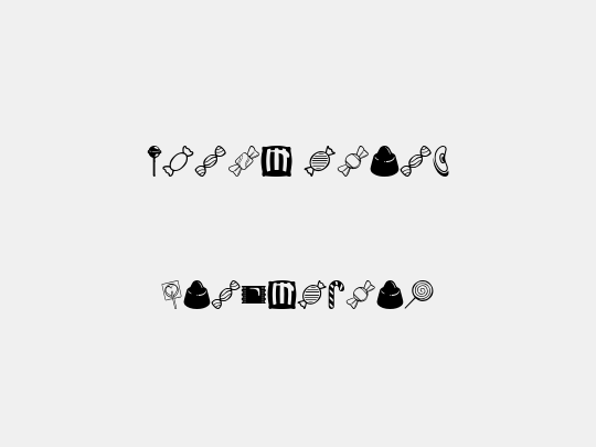 Candy icons