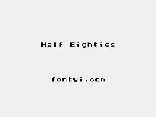Half Eighties