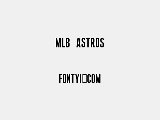 MLB Astros