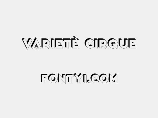 VarietÈ Cirque