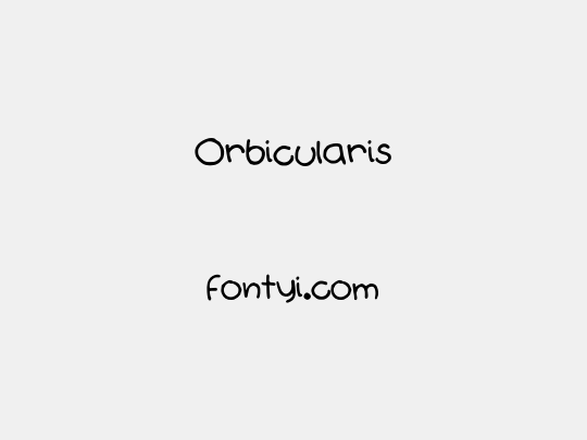 Orbicularis