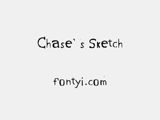 Chase's Sketch