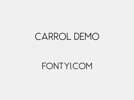 Carrol DEMO