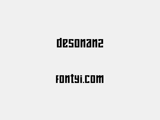 desonanz