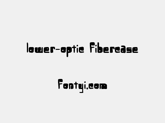 Lower-optic Fibercase