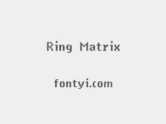 Ring Matrix