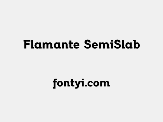 Flamante SemiSlab