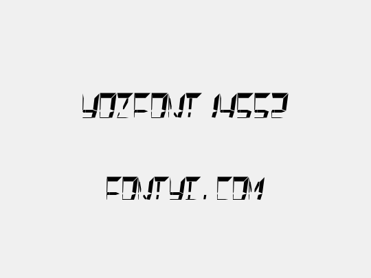 YOzFont14sS2