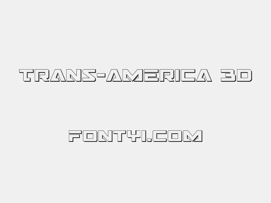 Trans-America 3D