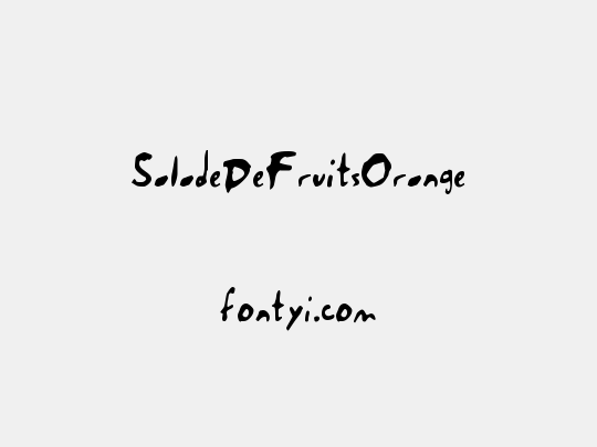 SaladeDeFruitsOrange