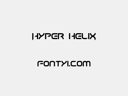 Hyper heliX