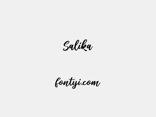 Salika