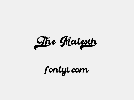 The Matesih