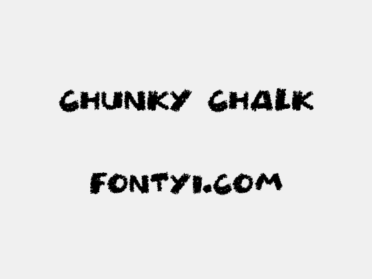 Chunky Chalk
