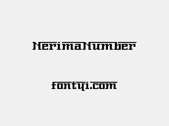 NerimaNumber