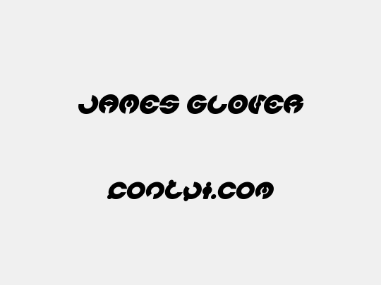 JAMES GLOVER