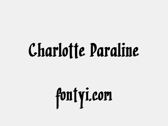 Charlotte Paraline