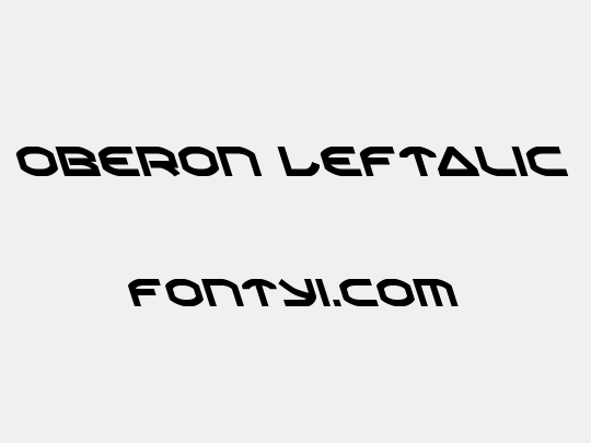 Oberon Leftalic