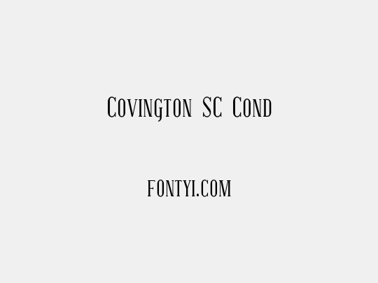 Covington SC Cond