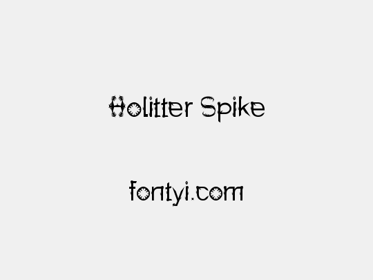 Holitter Spike