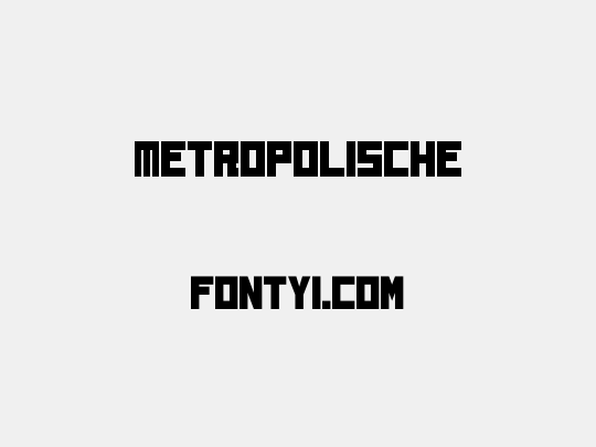 Metropolische
