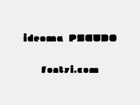 ideoma PSEUDO