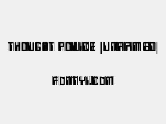 Thought Police [unarmed]