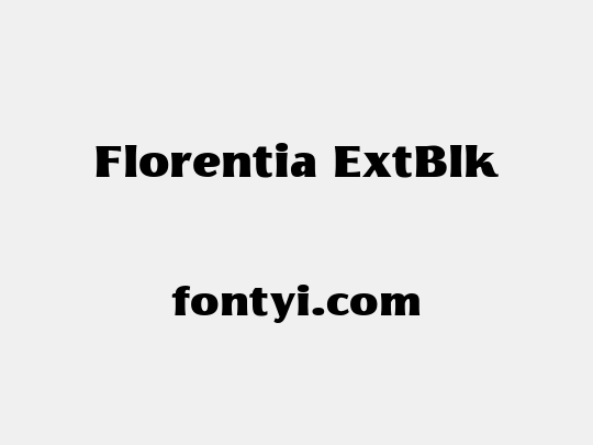 Florentia ExtBlk