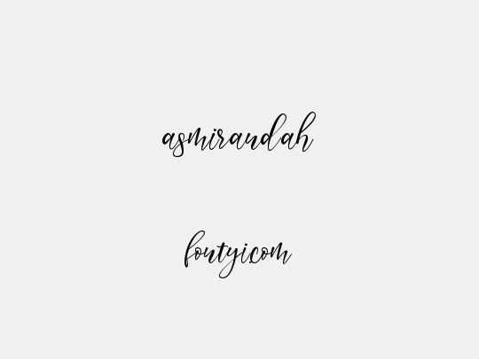 asmirandah
