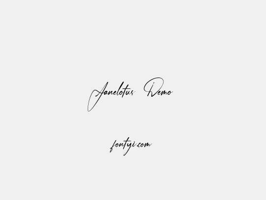 Janelotus-Demo