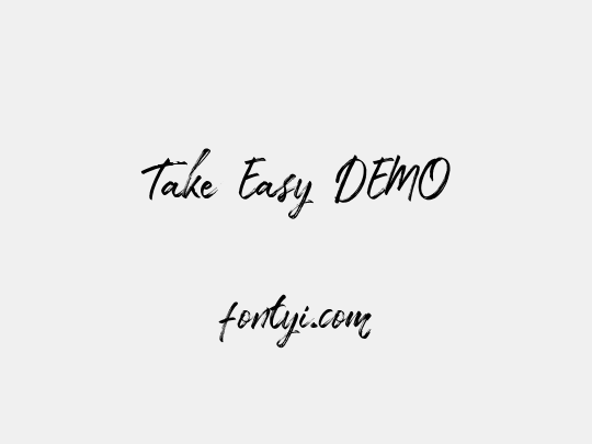 Take Easy DEMO