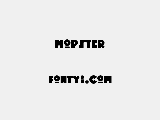 Mopster