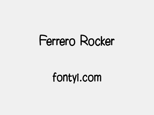 Ferrero Rocker