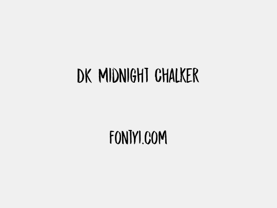 DK Midnight Chalker