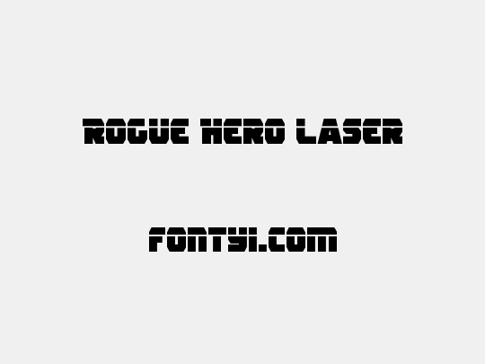 Rogue Hero Laser
